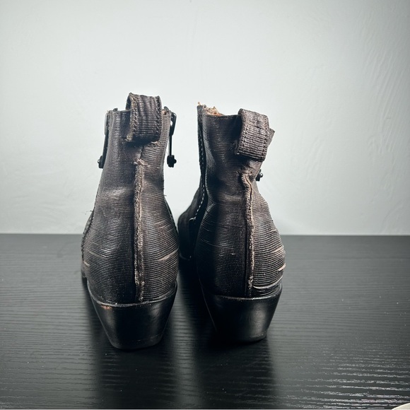 Frye Women's Sacha Moto Ankle Booties Black leather size 7.5 - Picture 4 of 7